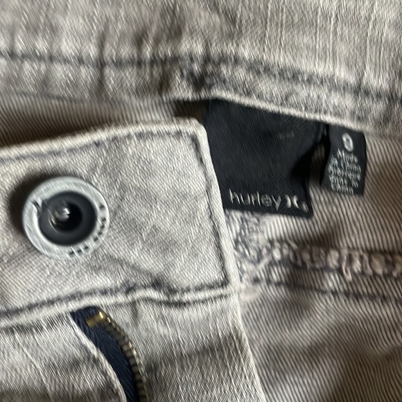 Hurley Grey Jean Skirt (size M/L) - Picture 5 of 6